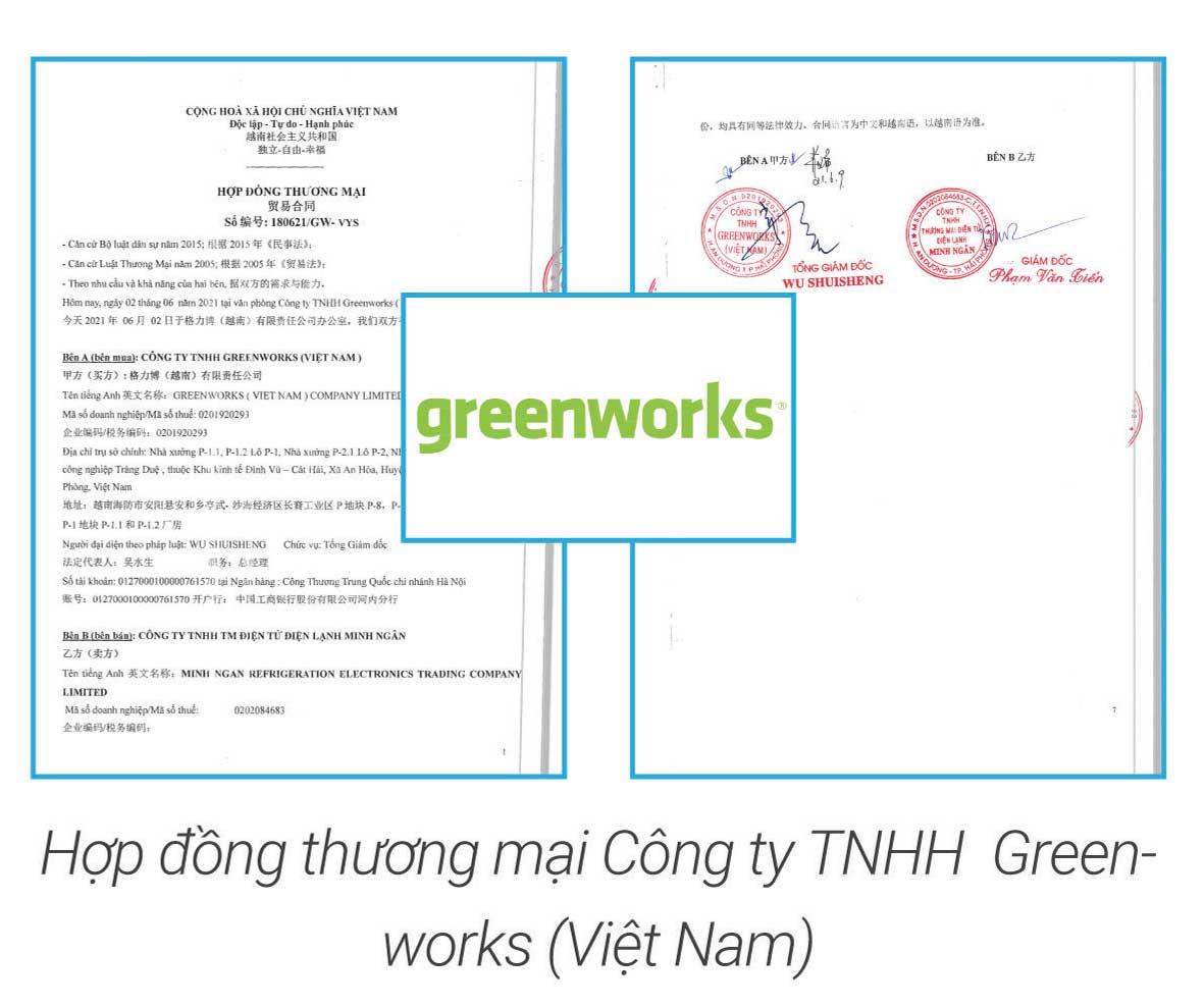 Thiết kế thi công điều hoà Cty Green Works